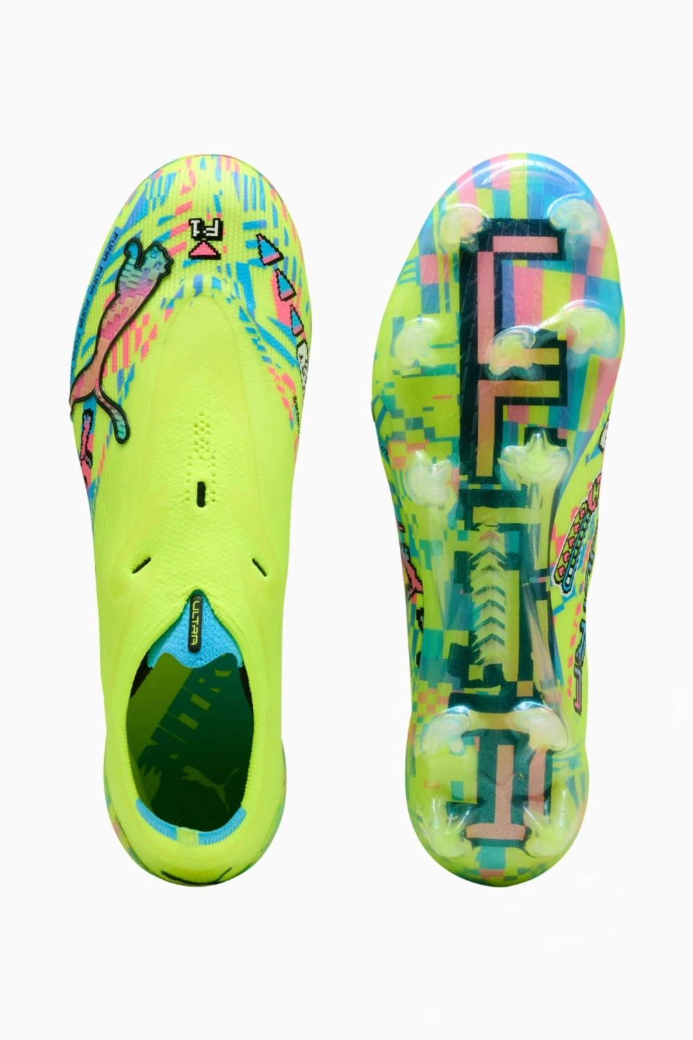Бутсы Puma Ultra Nitro 7 Ultimate LL FG - зеленый