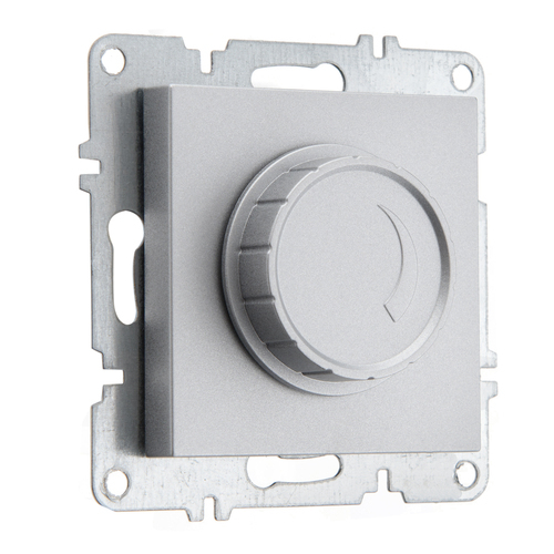 Диммер ARVIA Electric поворотного включения 800Вт 230В, металлик 50032000237