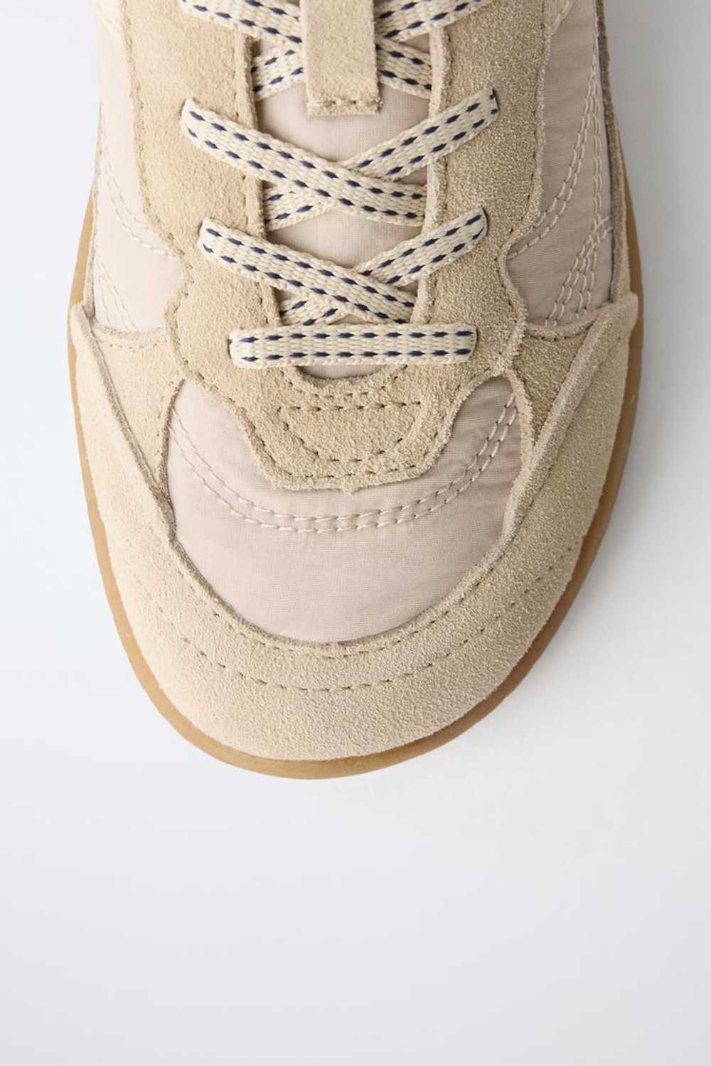 ZARA КРОССОВКИ BAREFOOT, ЭКРЮ