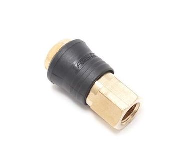 Быстроразъем пневматический с клапаном, внутренняя резьба 3/8''(ONE TOUCH) Forsage F-SE6-3SF