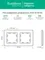 Рамка пластиковая на 2 поста Systeme Electric AtlasDesign Air Алюминий ATN220302