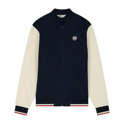 Мужская теннисная толстовка Roland Garros Teddy Heritage - navy blue
