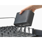 Сушилка для посуды раздвижная extend steel, серая