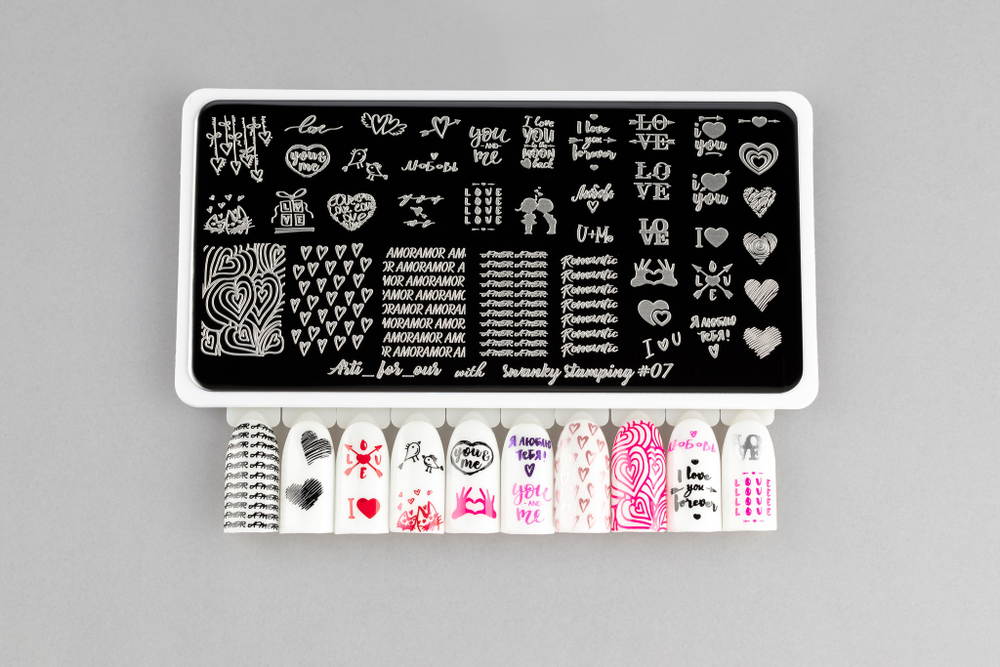 Swanky Stamping, Пластина Arti for you with Swanky Stamping 07,