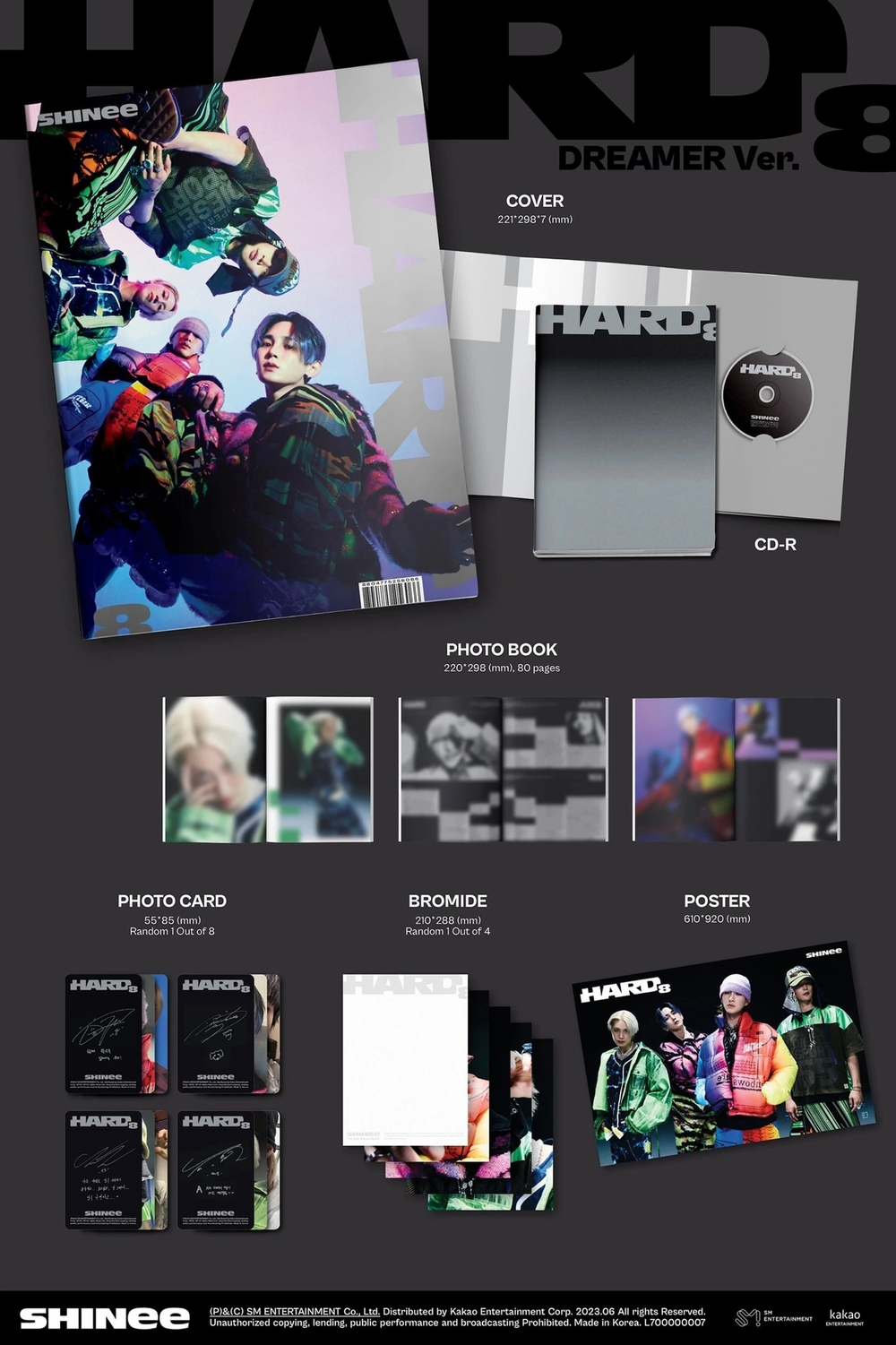 Альбом SHINEE - HARD (Photo Book Ver.)