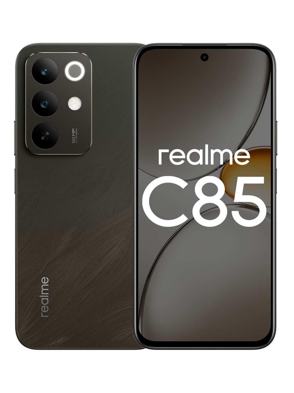 realme Смартфон C85 Ростест (EAC) 8/256 ГБ, Nano-SIM, темно-серый