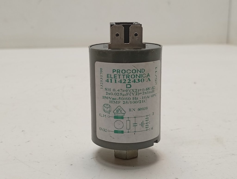 LS60840L кт54 Сетевой фильтр для стиральной машины AEG 411422430A б/у