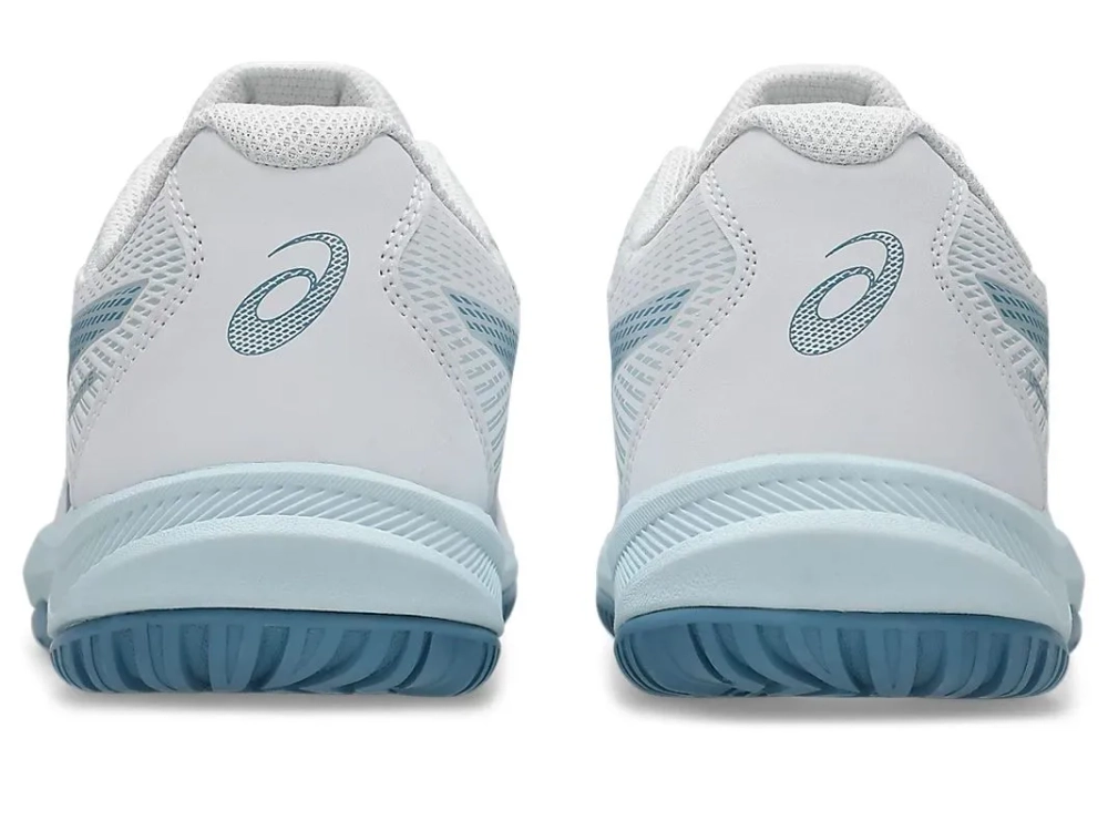Мужские кроссовки для сквоша/бадминтона Asics Upcourt 6 - white/saba blue