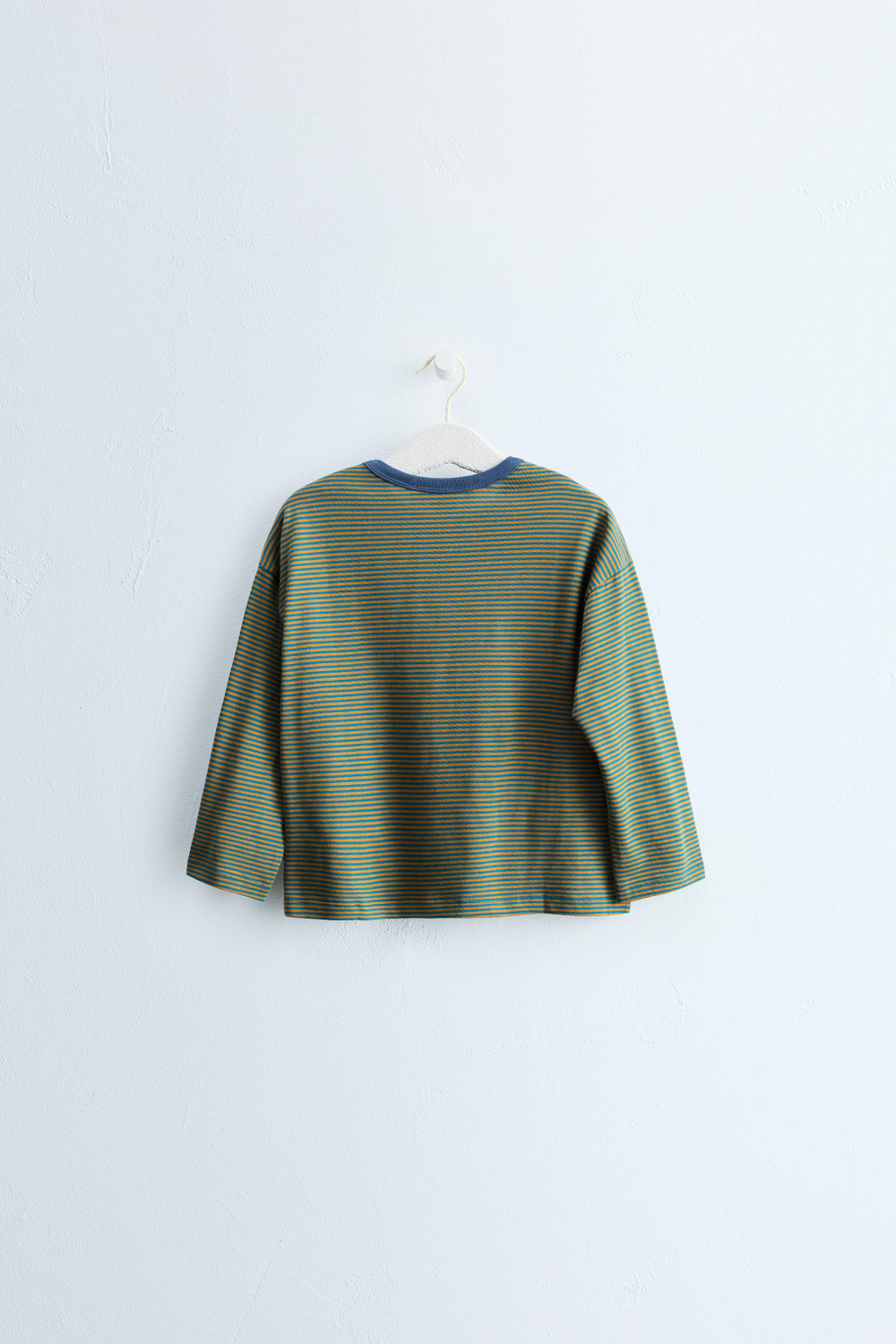 ZARA TIMELESS — ФУТБОЛКА В ПОЛОСКУ, СИНИЙ