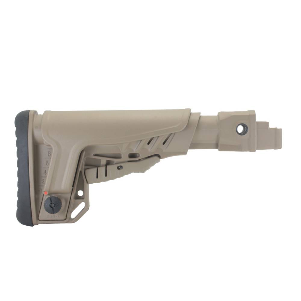 Телескопический приклад АК-74, DLG Tactical. Черный