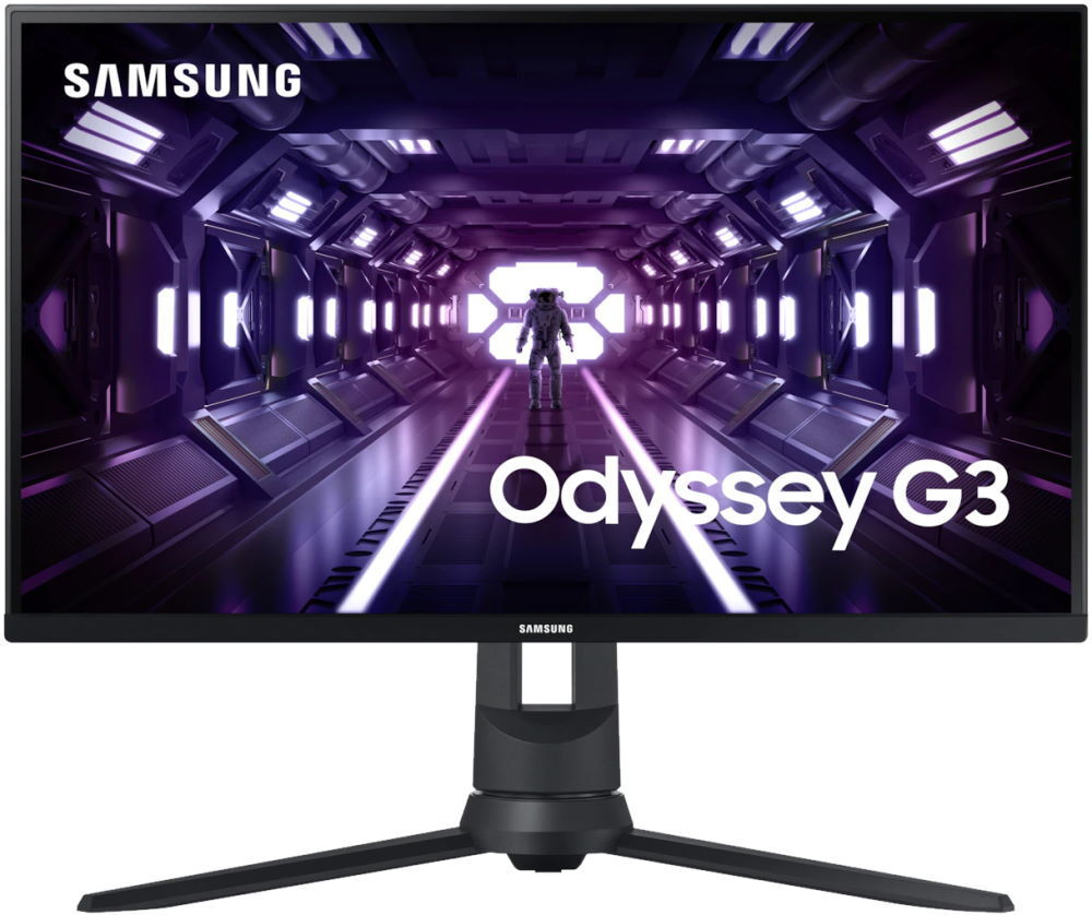 Монитор Samsung 27;; Odyssey G3 F27G33TFWI 1920x1080 144Гц 1ms VA LED FreeSync Premium VGA HDMI DisplayPort
