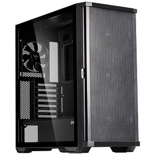 Корпус Midi-Tower Zalman Z10 Black, ATX, боковое стекло, черный