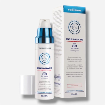 TEBISKIN УСПОКАИВАЮЩИЙ ЛЁГКИЙ КРЕМ "РОЗАГЕЙТ" SPF 30 Rosagate Day Cream SPF30