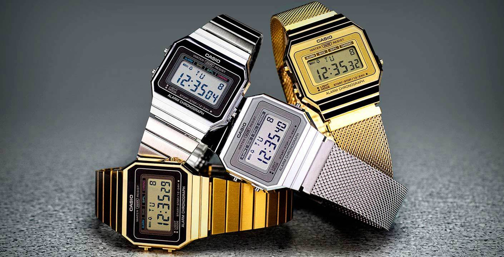 Японские наручные часы Casio Vintage A700WEM-7AEF