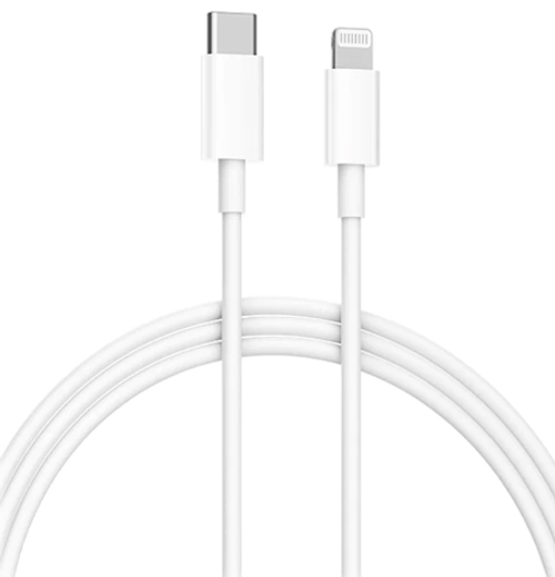 Usb Кабель-зарядка Xiaomi Type-C на Lightning 1м CTL01ZMC белый