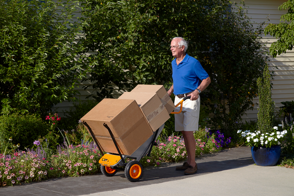 Садовая тележка WORX WG050 Aerocart