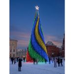 Комплект освещения "3D" Премиум для уличных ёлок 6 м.