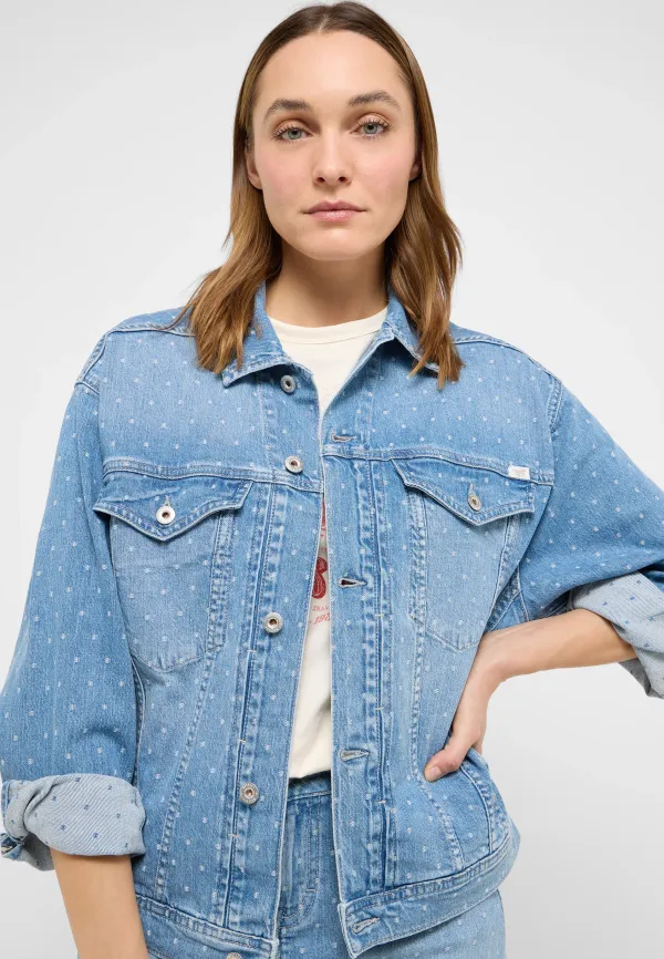 Куртка джинсовая женская MUSTANG Style Arcata Boyfriend Jacket