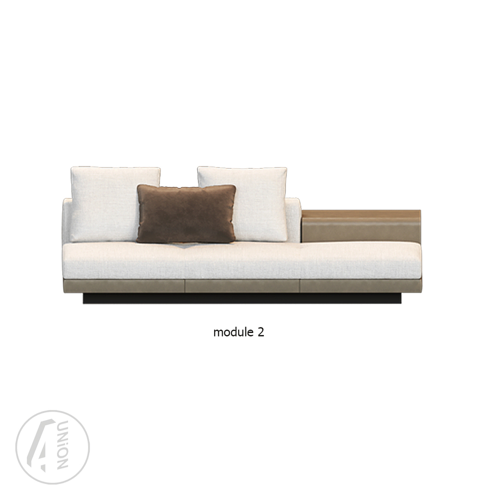 Connery sofa by Minotti Set 2 module 2