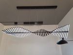 Pendant design lamp Rhythm by Vibia (Black)