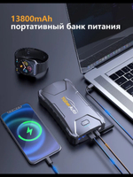 Устройство пусковое портативное бустер 13800mAh-51.06Wh 2000A  Yaber YA80