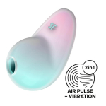 Мятный вакуум-волновой клиторальный вибростимулятор 9,4см Satisfyer Pixie Dust 4049724