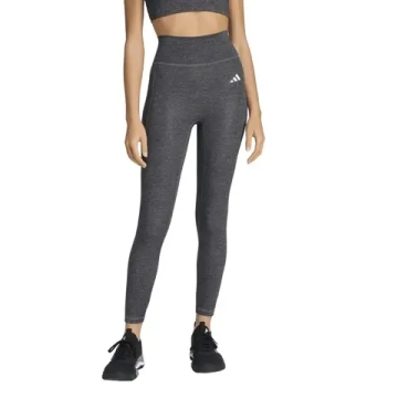 Женские леггинсы Adidas Optime Essentials Heather NFS - grey four melange