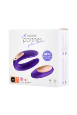 Многофункциональный стимулятор для пар Satisfyer Partner Toy Plus Remote фиолетовый