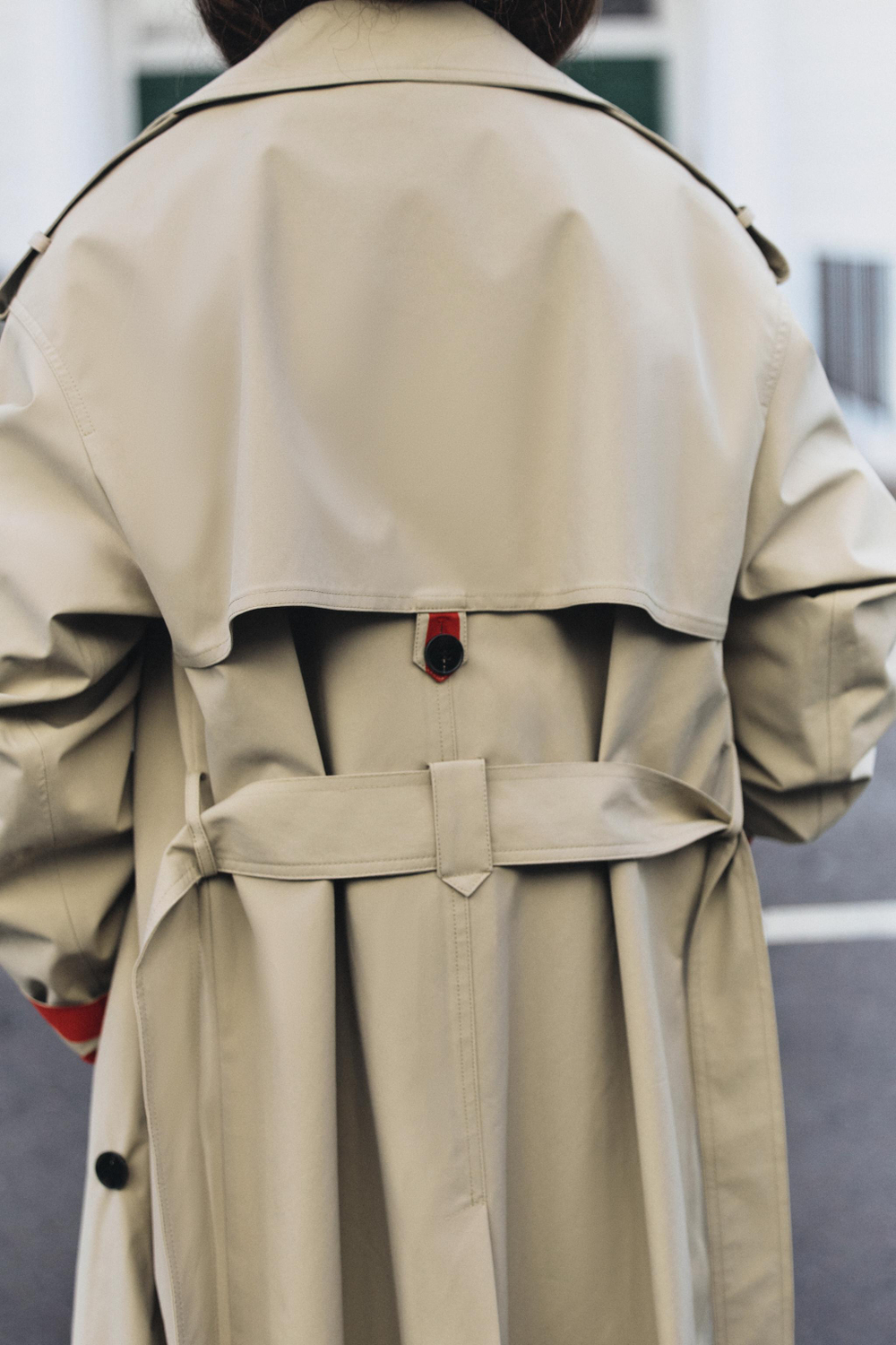 ТРЕНЧ С ПОЯСОМ WATER REPELLENT WINDPROOF — ZARA