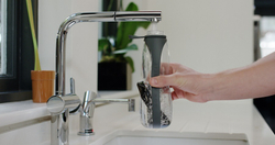 Экобутылка с фильтром eau good duo, 700 мл, зеленая
