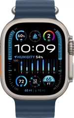 Умные часы Apple Watch Ultra 2 49 мм Titanium Case GPS + Cellular, Blue Ocean Band