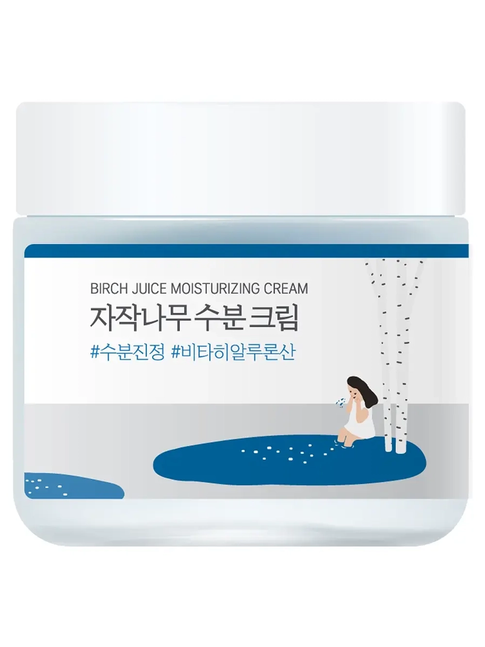 Round Lab Увлажняющий крем для чувствительной кожи с берёзовым соком Birch Juice Moisturizing Cream 80 мл