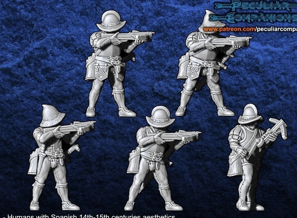 Empire Infantry with crossbows
