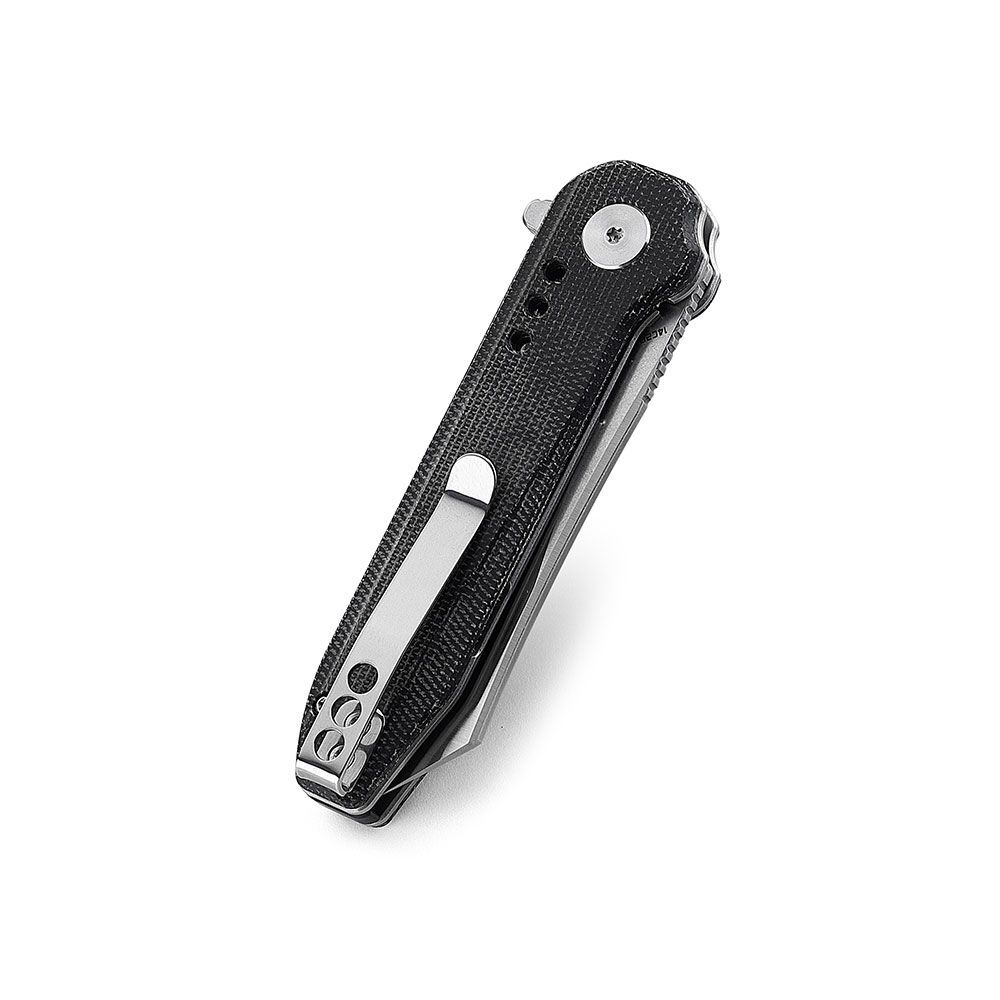 Нож туристический Bestech Syntax сталь 14C28N, рукоять Микарта коричневая