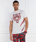 Футболка Tiger Plein Sport - белый(MTK6894 SJO001N)
