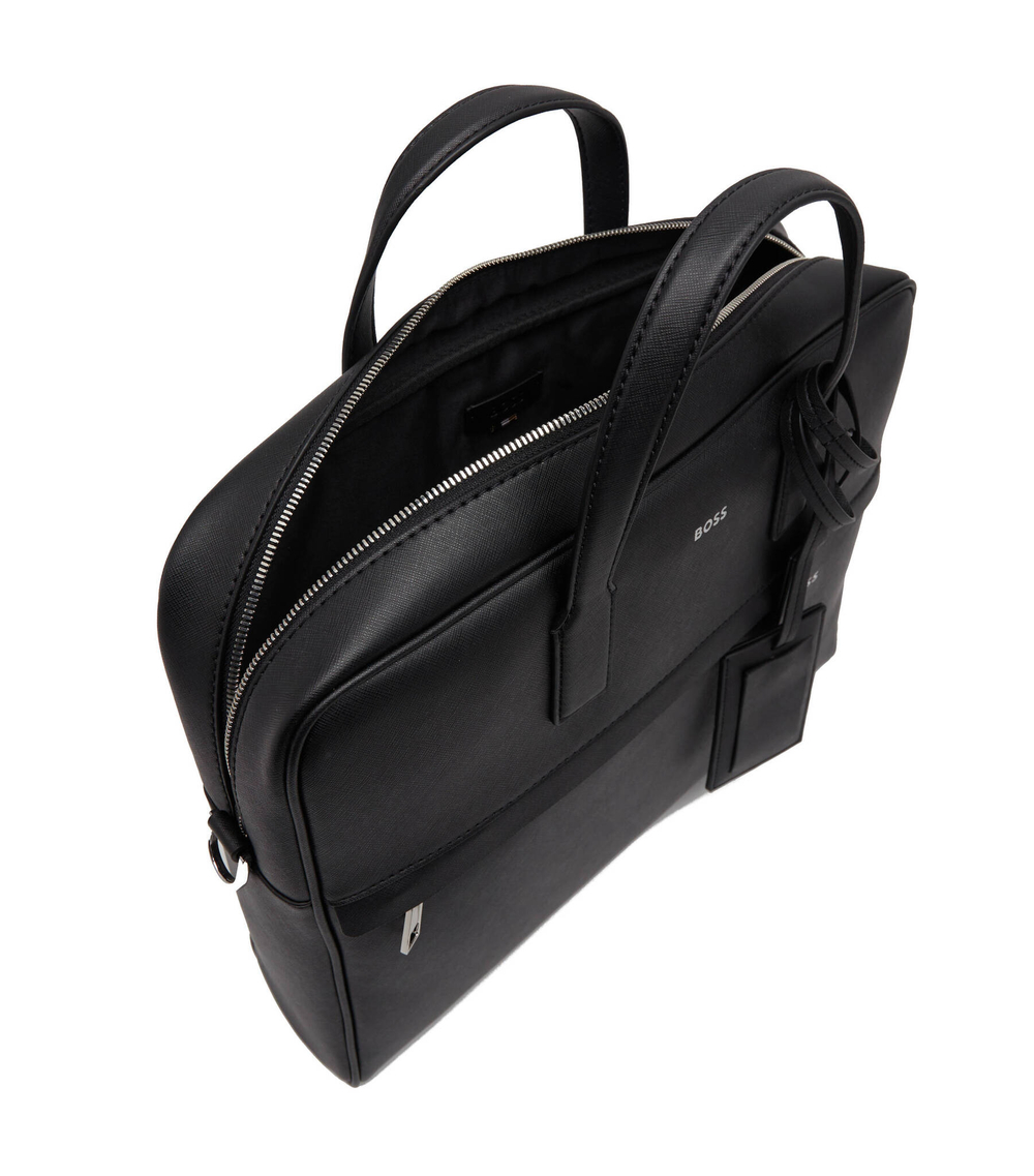 кожаная torba na lapтопa 15" zair_s BOSS BLACK - черный(50483563)