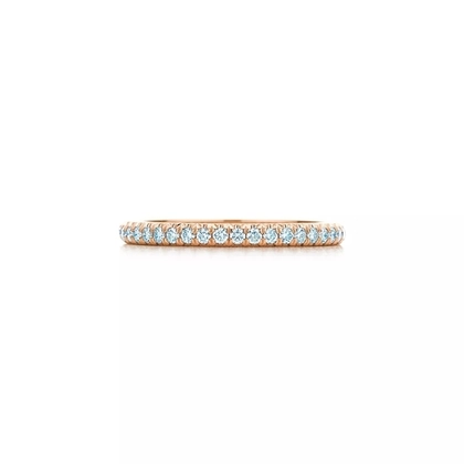 Кольцо из розового золота 18k,Tiffany 💠Soleste