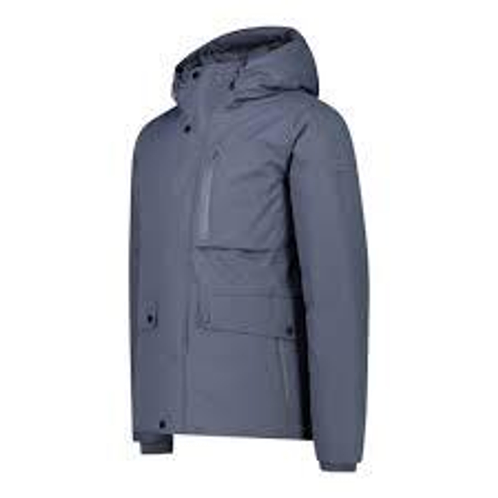 Куртка CMP MAN JACKET FIX HOOD, артикул 31K2937, цвет TITANIO (U911)
