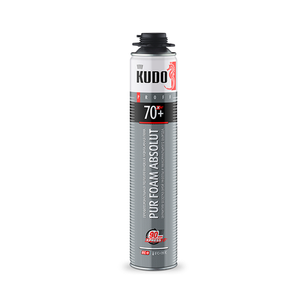 Пена полиуретановая монтажная профессиональная KUDO PROFF ABSOLUT XPRESS 70+