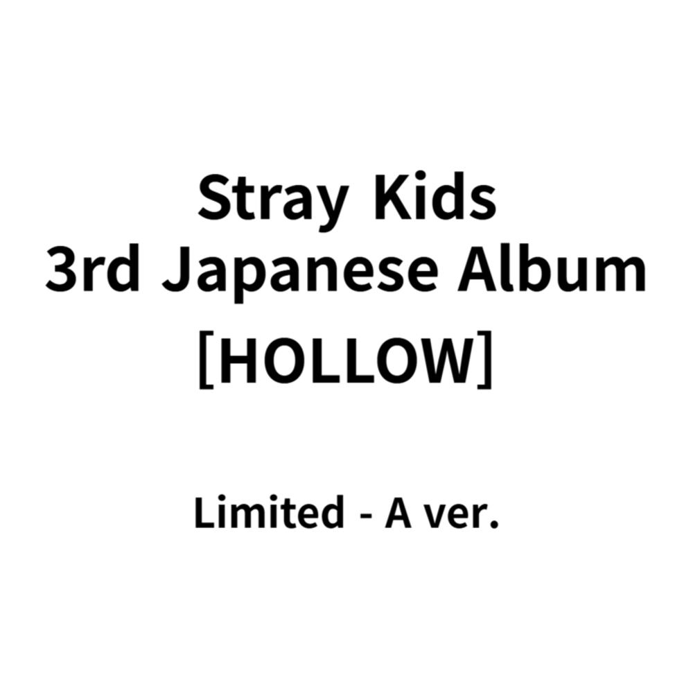 Японский альбом Stray Kids - HOLLOW [Limited A] CD + Blu-ray