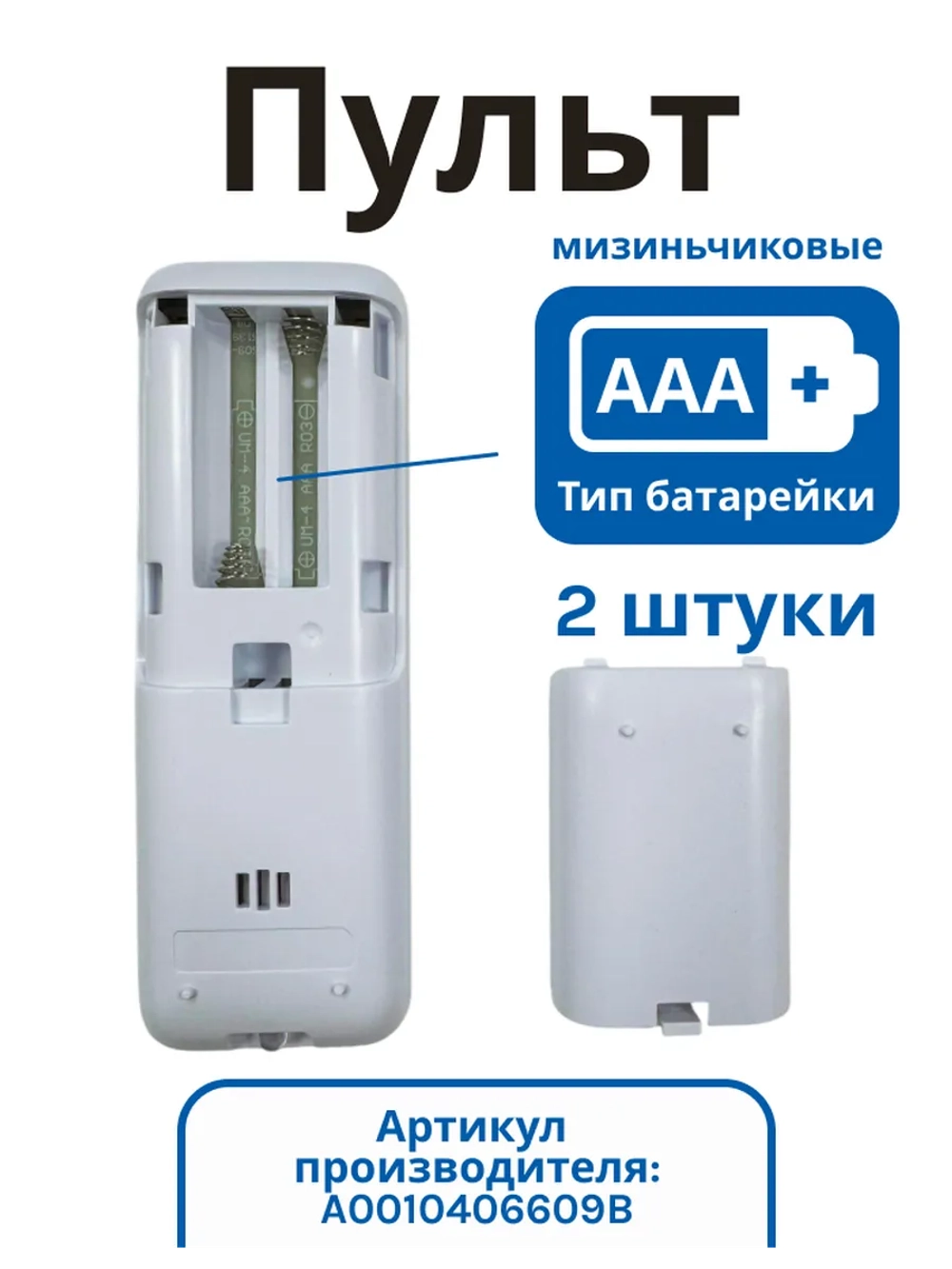 Пульт для кондиционера (сплит системы) Haier A0010406609B A0010406609B