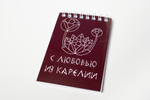 Блокнот на пружине в ассортименте