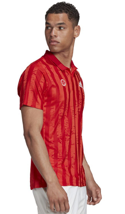 Мужское теннисное поло Adidas Freelift Polo ENG M - красный