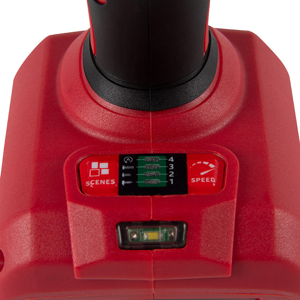 MIGHTY SEVEN (DS-202AP) Аккумуляторный шуруповерт, ударный, 18 В, 4 предмета, кейс, в комплекте набор бит