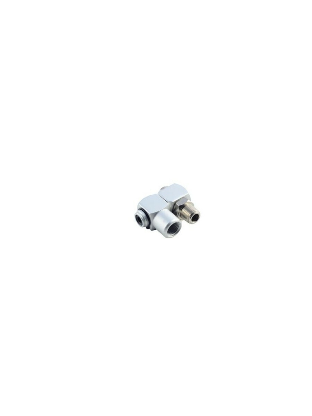Соединитель резьбовой поворотный M1/4x F1/4''в блистере RockForce##Rock FORCE RF-SP006