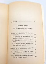 "De la dictature (Диктатура)". Maurice Duverger (Морис Дюверже)