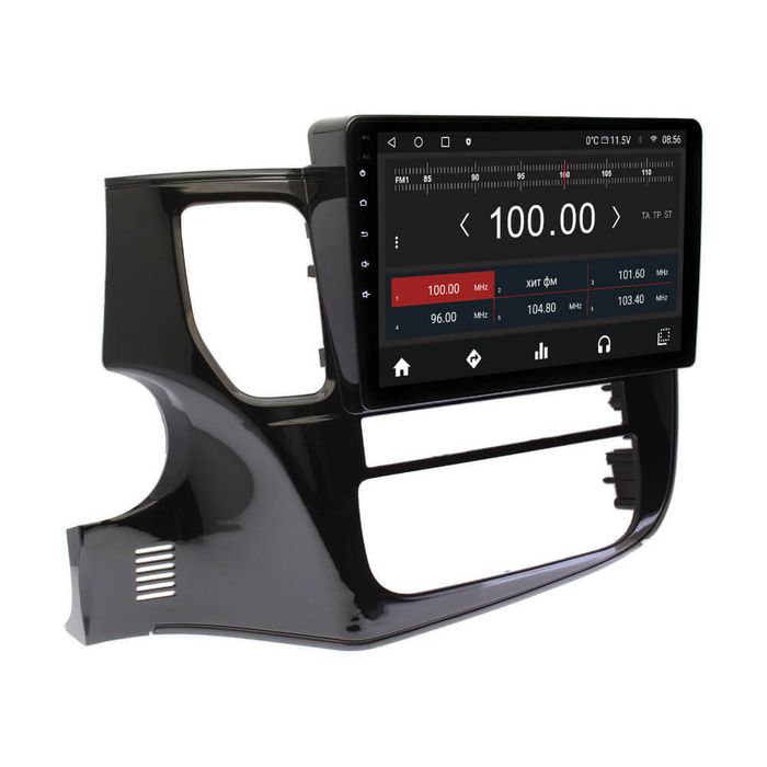 Магнитола для Mitsubishi Outlander 3 2012-2022 - Kuberg QLed, Android 13, Быстрейшая, CarPlay, SIM-слот