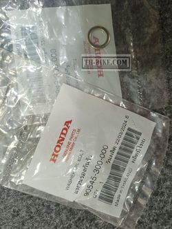 90545-300-000. WASHER, OIL BOLT
