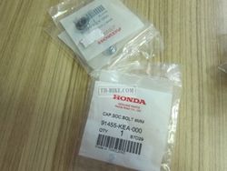 91455-KEA-000. CAP, SOCKET BOLT, 8MM. HONDA
