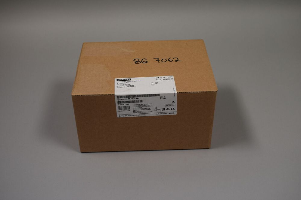 Новый SIEMENS 6GK5208-0BA10-2AA3 Новый SIEMENS 6GK5208-0BA10-2AA3